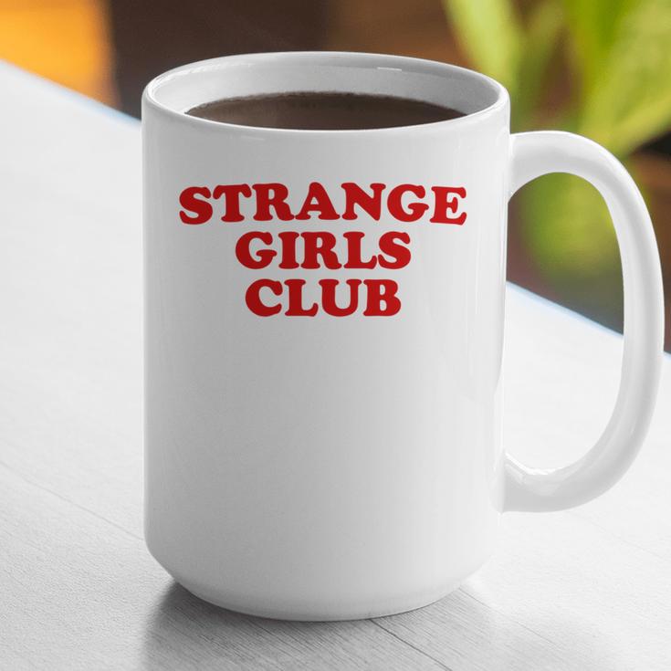 Strange Girls Club Weird Antisocial Introvert Humor Graphic Print Coffee Mug Strange Girls Club Weird Antisocial Introvert Humor Graphic Print Coffee Mug