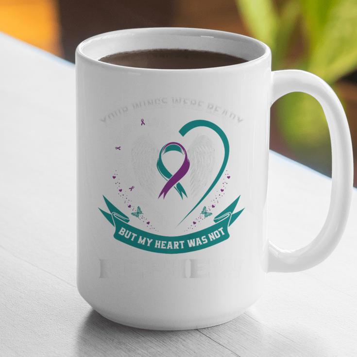 Suicide Awareness In Memory Of My Nephew Back Print Graphic Graphic Print Coffee Mug