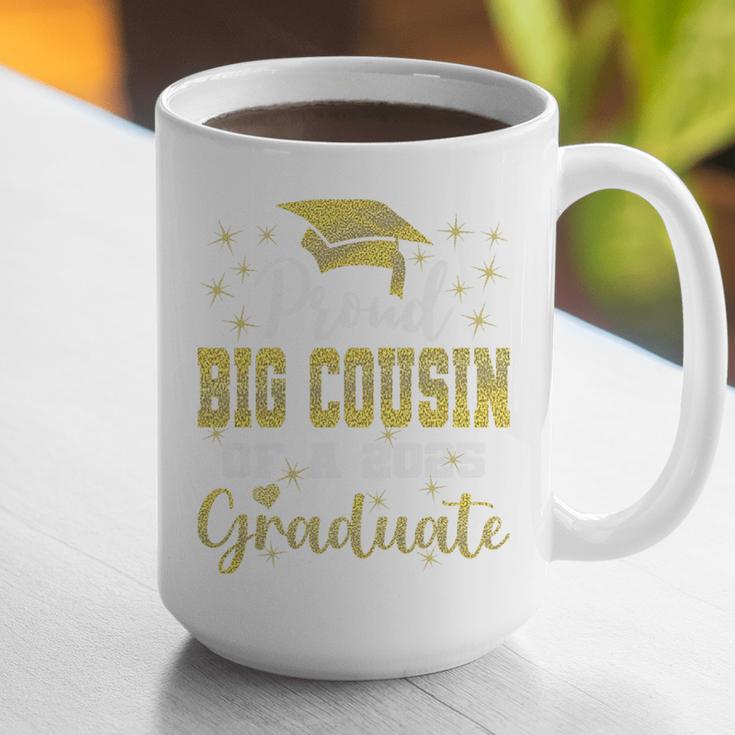 Super Proud Big Cousin Of 2025 Graduate Graduation Family Premium Graphic Print Coffee Mug