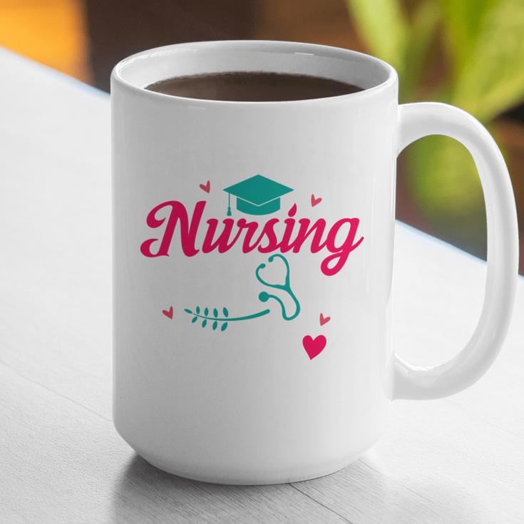 I Survived Nursing School Class Of 2026 Nurse Graduation Graphic Print Coffee Mug
