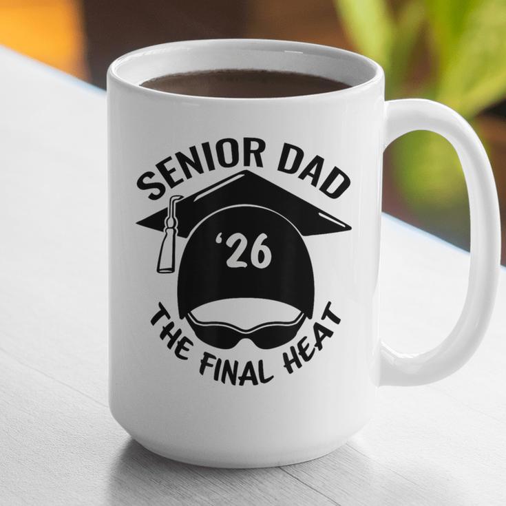 Swim Senior Dad 2026 The Final Heat Graphic Print Coffee Mug