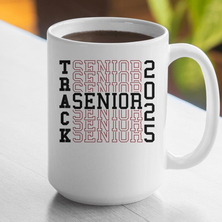 Track Senior Night Track Senior 2025 Graduation 60 Graphic Print Coffee Mug