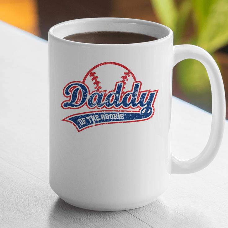 Vintage Baseball Daddy Of The Rookie Graphic Print Coffee Mug