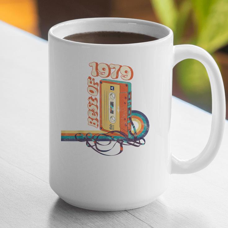 Vintage Best Of 1979 41st Birthday Graduation Cassette Tape Graphic Print Coffee Mug
