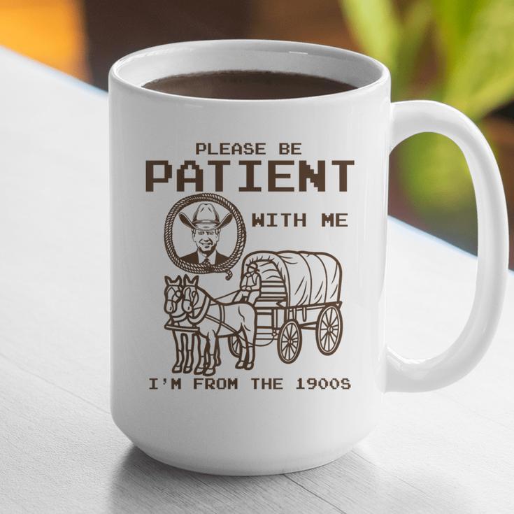 Vintage Biden Please Be Patient With Me I'm From The 1900s Graphic Print Coffee Mug