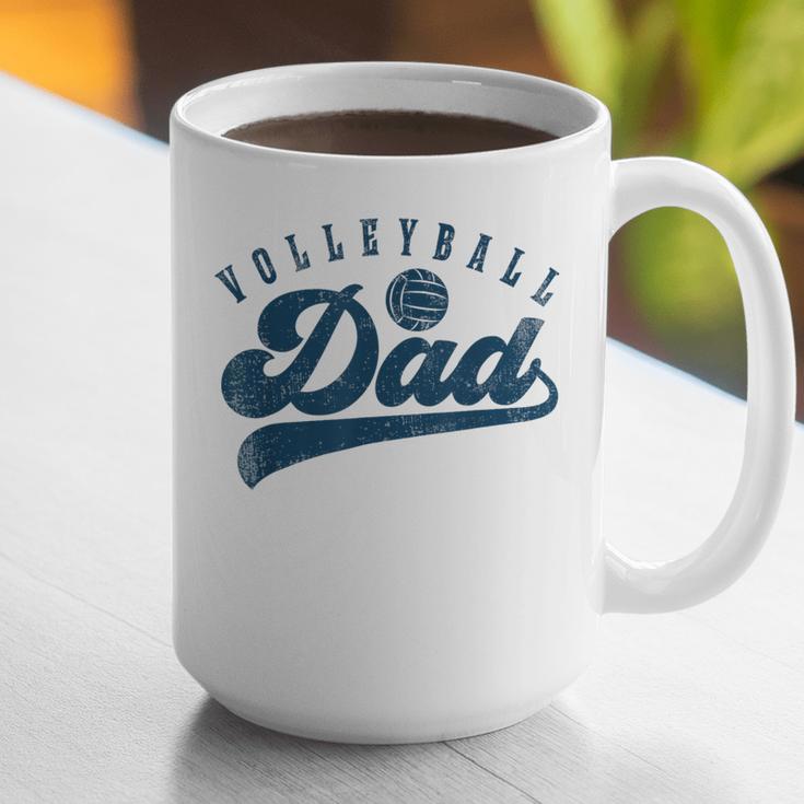 Volleyball Dad Daddy Father's Day Graphic Print Coffee Mug