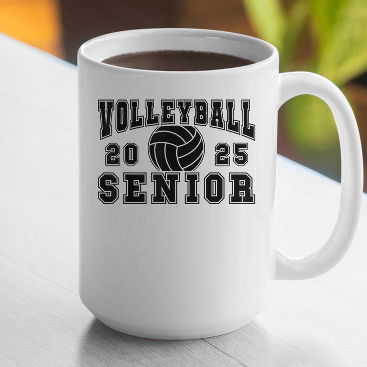Volleyball Senior Night Volleyball Senior 2025 Graduation 28 Graphic Print Coffee Mug