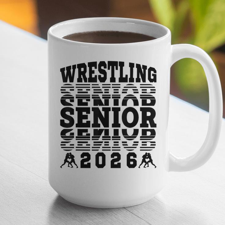 Wrestling Senior 2026 Graduation Graphic Print Coffee Mug