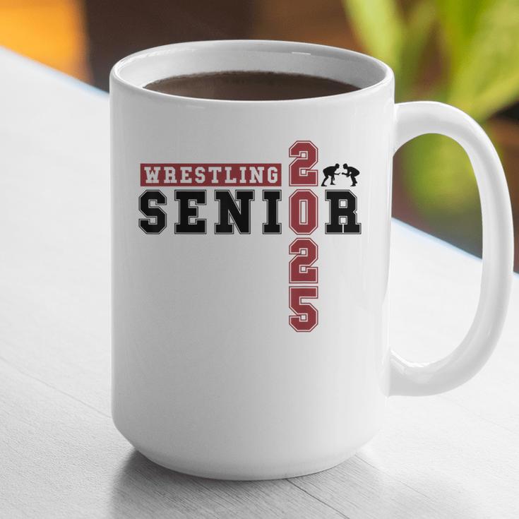 Wrestling Senior Night Wrestling Senior 2025 Graduation 69 Graphic Print Coffee Mug