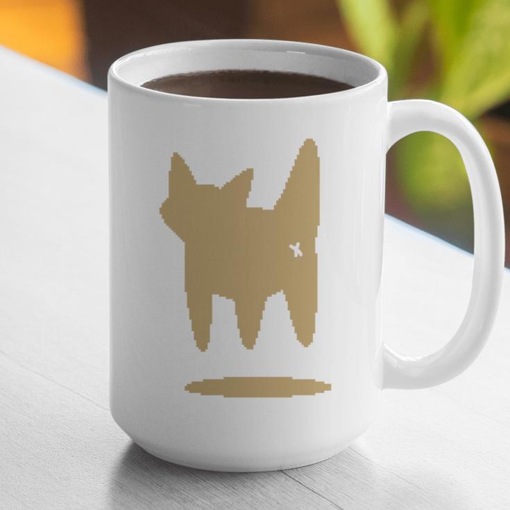 Yk2 Cat With Tomboy Tail 90s Nostalgia Downtown Indie Graphic Print Coffee Mug