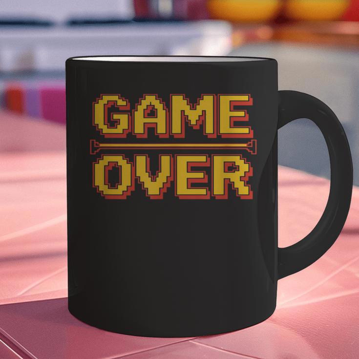 1980s Nostalgia Arcade Gamer Retro Video Game Novelty Graphic Print Coffee Mug