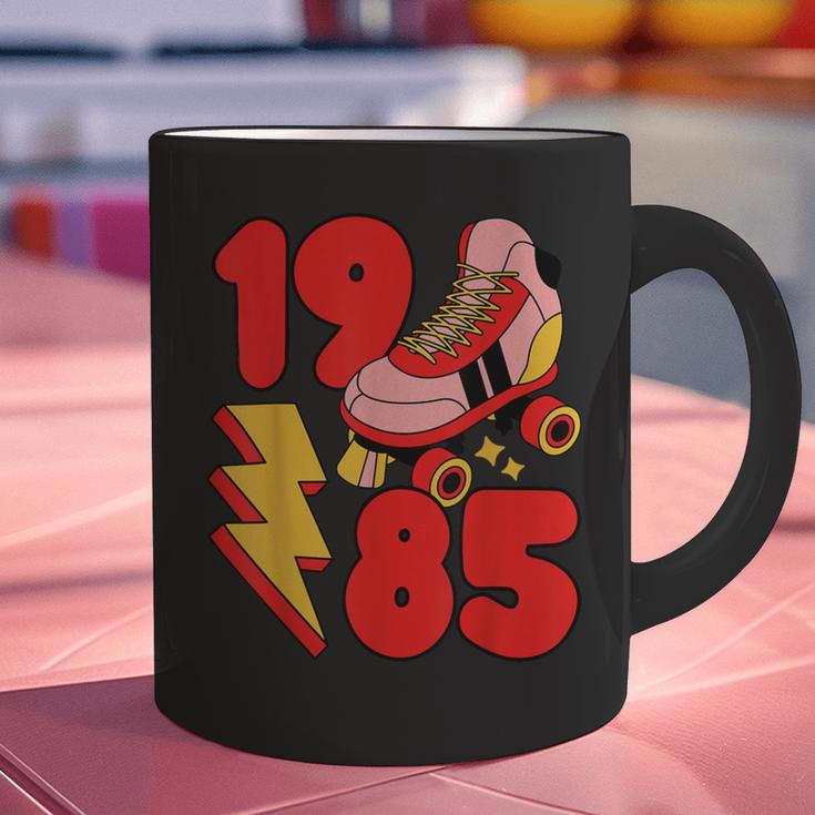 1985 Retro Roller Skate Vintage 80s Nostalgia Collector Graphic Print Coffee Mug 1985 Retro Roller Skate Vintage 80s Nostalgia Collector Graphic Print Coffee Mug