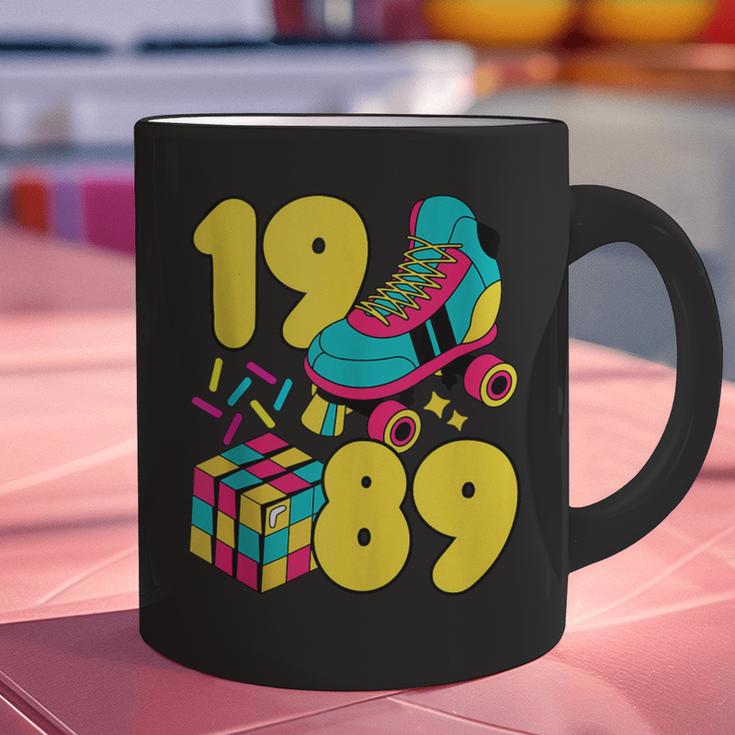 1989 Retro Raised In The 80s Old School Nostalgia Vibes Graphic Print Coffee Mug 1989 Retro Raised In The 80s Old School Nostalgia Vibes Graphic Print Coffee Mug