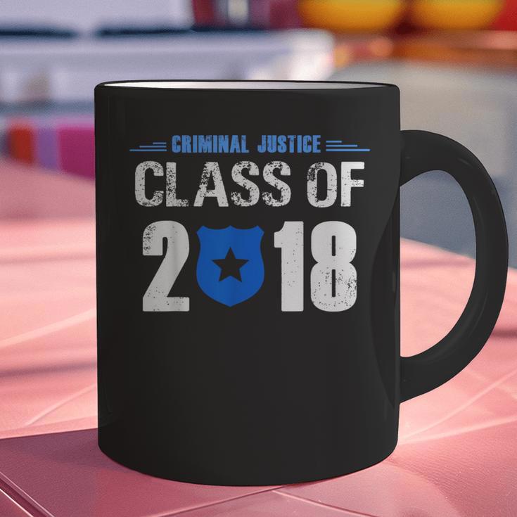 2018 Criminal Justice Graduation Shirt Criminal Justice Graphic Print Coffee Mug