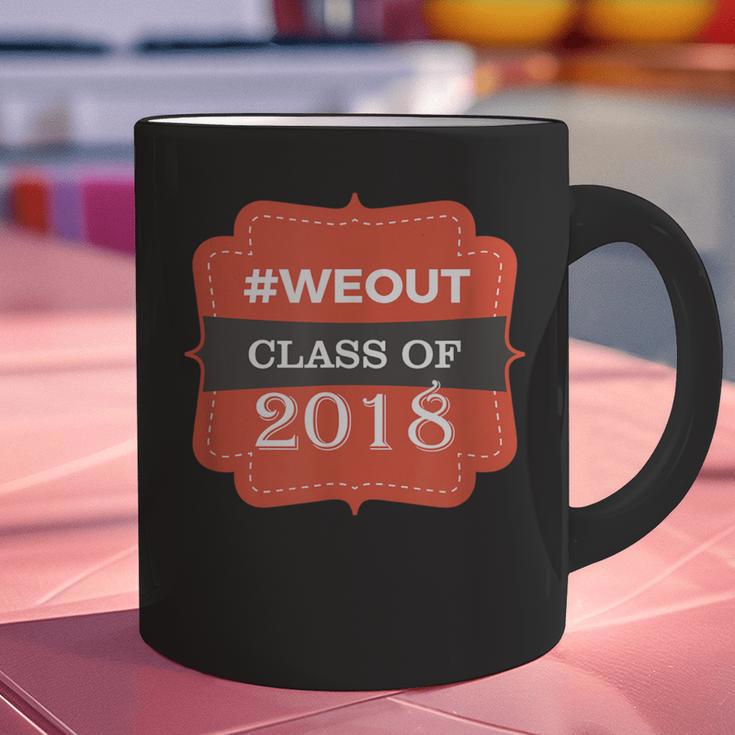 We Out 2018 Graduation Shirts Graphic Print Coffee Mug