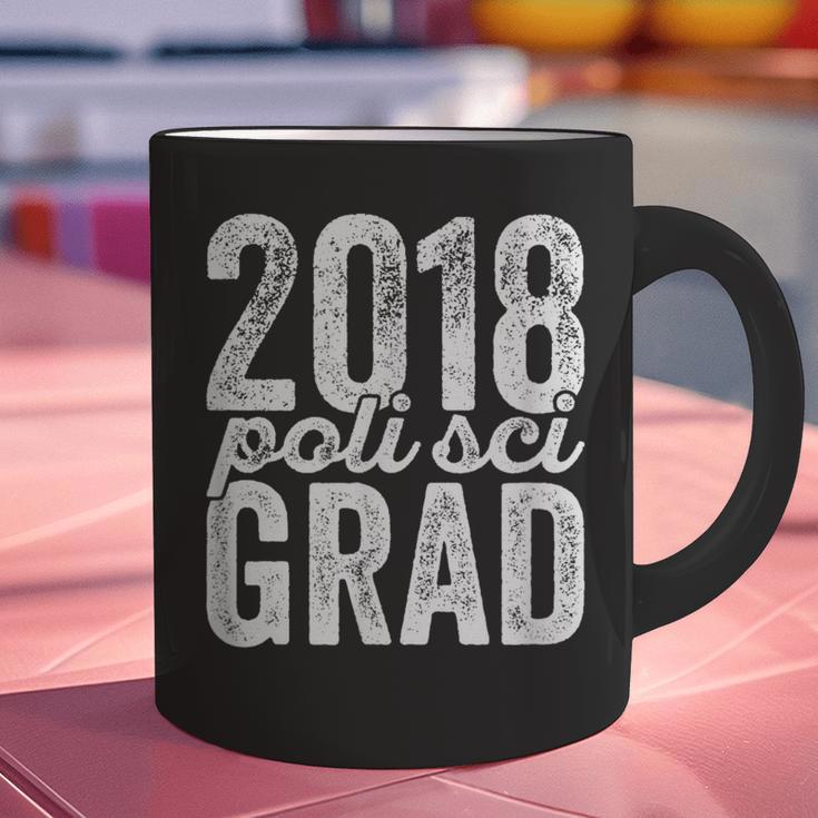 2018 Political Science Graduation Graduate Degree Graphic Print Coffee Mug