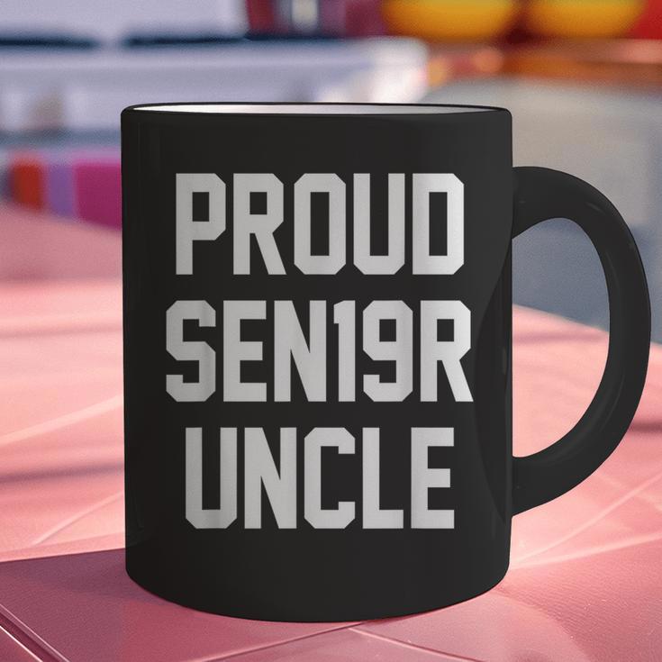 2019 Senior Uncle SEN19R Class Graduation PartyShirt Graphic Print Coffee Mug