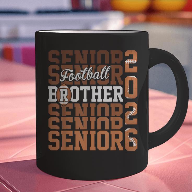 2026 Football Senior Brother Graduation Matching Family Graphic Print Coffee Mug