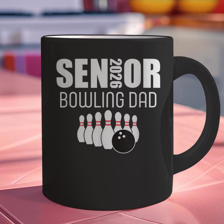 2026 Senior Bowling Dad Bowling Team Parent Helper Graphic Print Coffee Mug