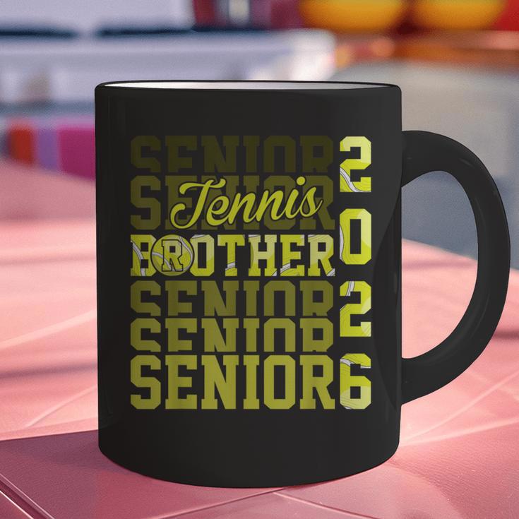 2026 Tennis Senior Brother Graduation Matching Family Graphic Print Coffee Mug