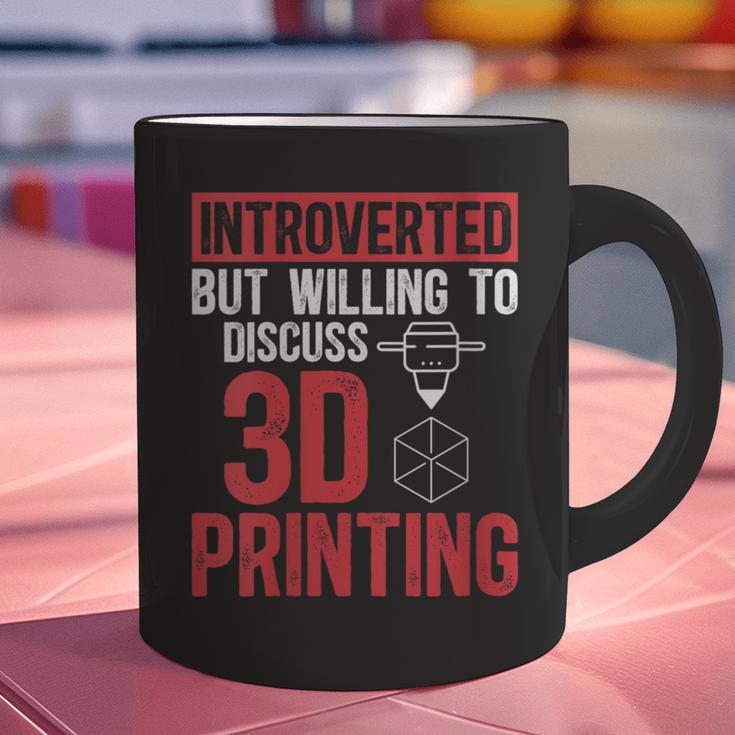 3D Printer Introvert 3D Printing Graphic Print Coffee Mug 3D Printer Introvert 3D Printing Graphic Print Coffee Mug
