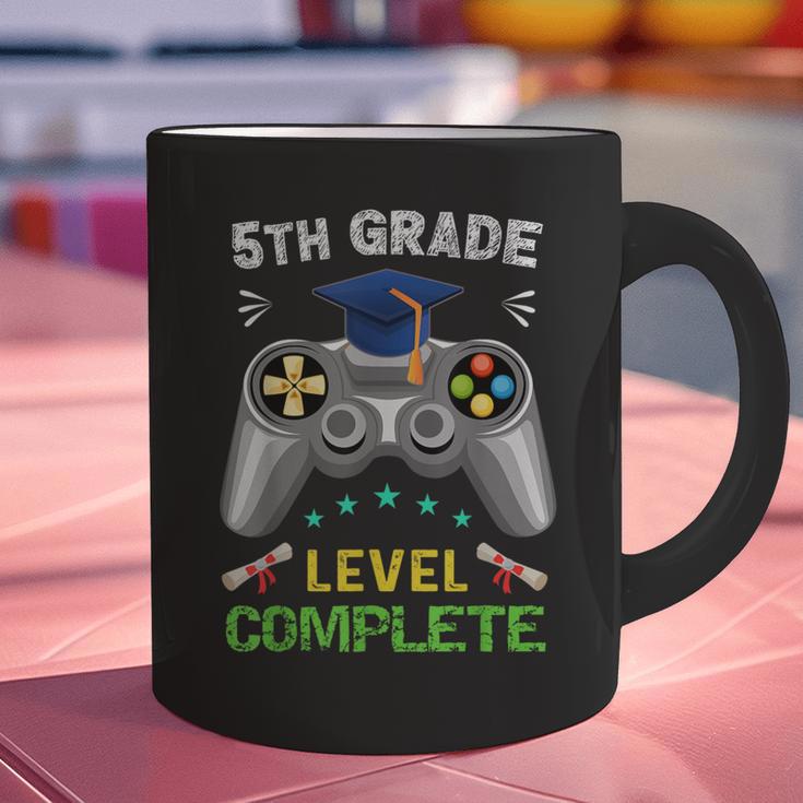 5th Grade Level Complete Gaming Graduation Class 2023 Gamer Graphic Print Coffee Mug