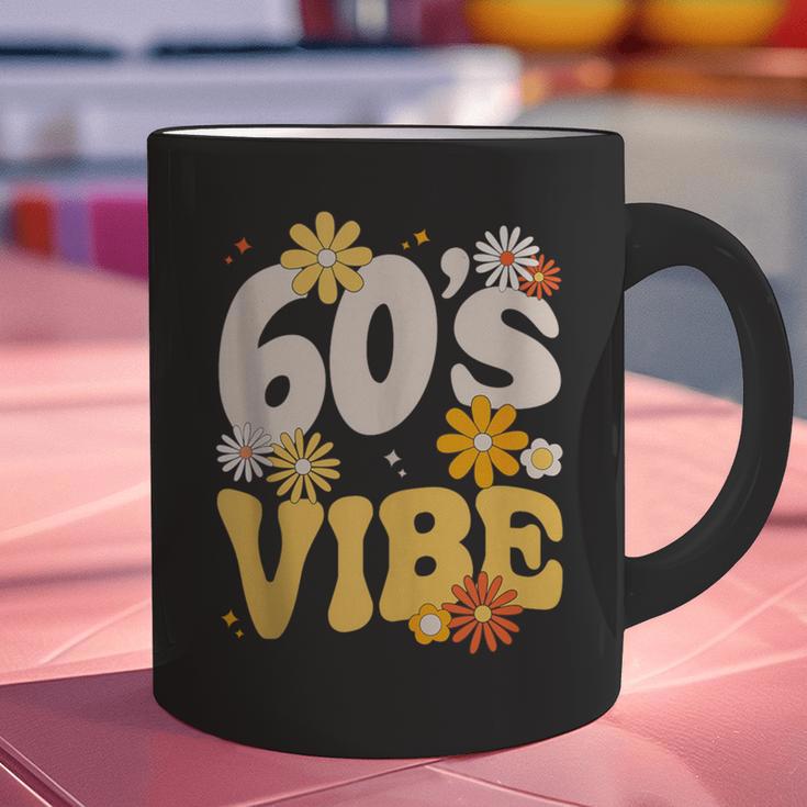 60's Vibe Vintage Nostalgia Mixtape Era 1960s Party Groovy Graphic Print Coffee Mug