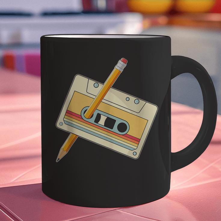 80's 90's Retro Music Party Costume Nostalgia Cassette Graphic Print Coffee Mug 80's 90's Retro Music Party Costume Nostalgia Cassette Graphic Print Coffee Mug