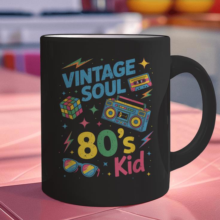 80’s Kid Nostalgia Retro Music Lover Retro 1980s Throwback Graphic Print Coffee Mug