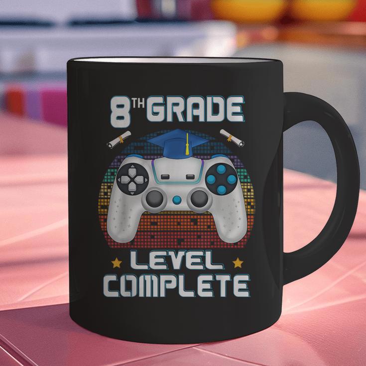 8th Grade Level Complete Graduation Class 2023 Gamer Boys Graphic Print Coffee Mug