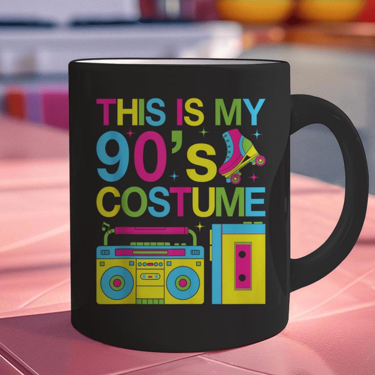 This Is My 90's Costume Retro 1990s Style Cassette Nostalgia Graphic Print Coffee Mug