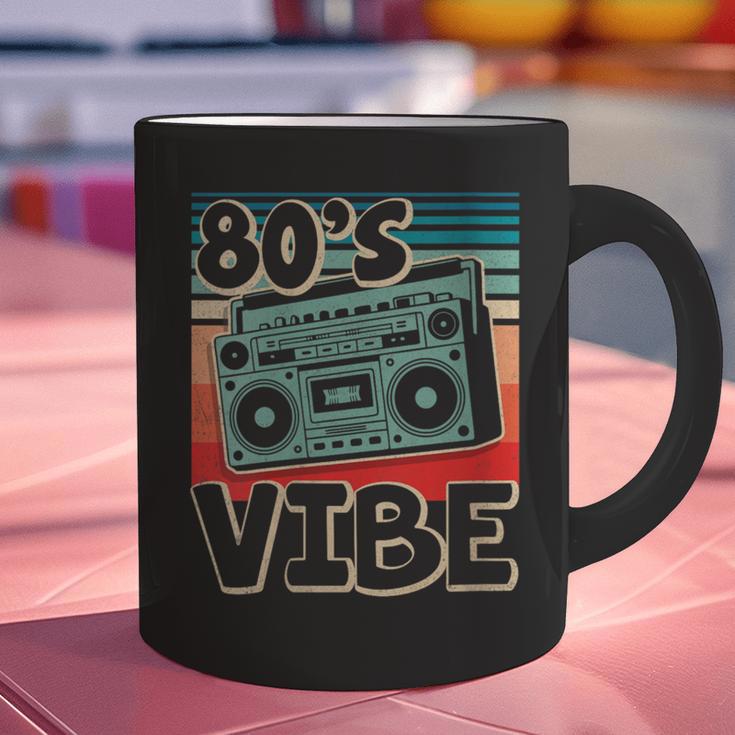 90's Vibe Vintage Style Cassette Tape Nostalgia 1990s Party Graphic Print Coffee Mug