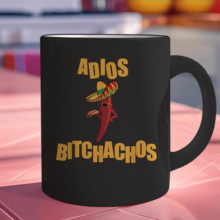 Adios Bitchachos Tee Cinco De Mayo Graduation Retirement Graphic Print Coffee Mug