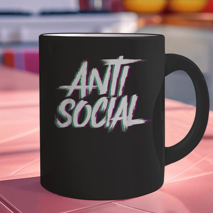 Anti Social Anti Social Club Introvert People Haters Graphic Print Coffee Mug Anti Social Anti Social Club Introvert People Haters Graphic Print Coffee Mug