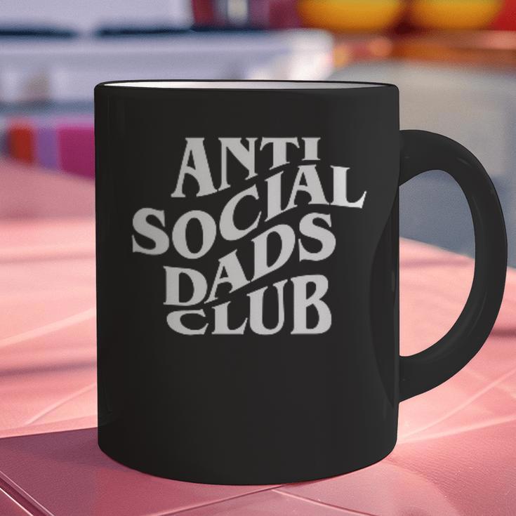 Anti Social Dads Club Dad Life Father's Day Graphic Print Coffee Mug