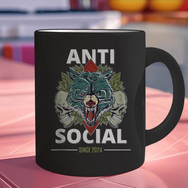 Antisocial Introvert I Like Being Alone Graphic Print Coffee Mug Antisocial Introvert I Like Being Alone Graphic Print Coffee Mug