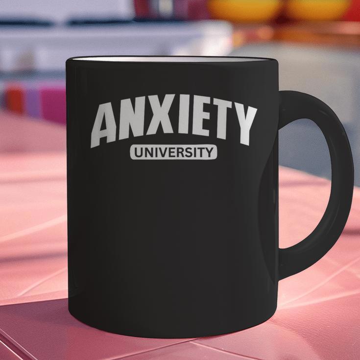 Anxiety University Anxious Introvert Tee Graphic Print Coffee Mug Anxiety University Anxious Introvert Tee Graphic Print Coffee Mug