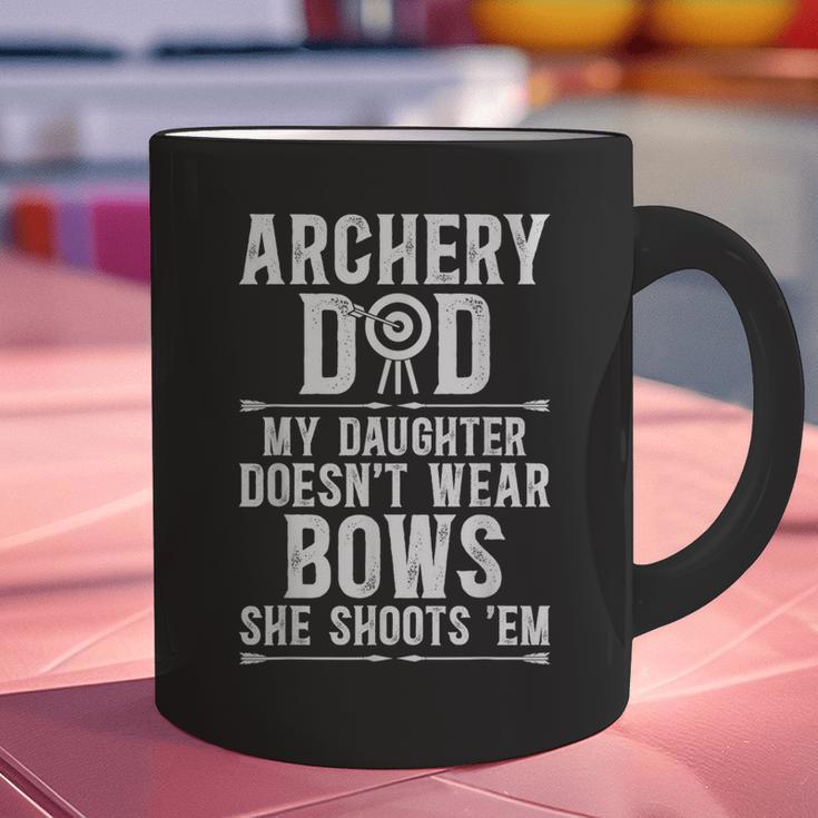 Archery Dad Dad Of An Archer Father Graphic Print Coffee Mug
