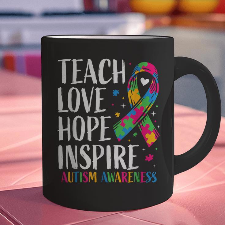 Autism Awareness Ribbon Mom Dad Kids Autistic Support Autism Graphic Print Coffee Mug Autism Awareness Ribbon Mom Dad Kids Autistic Support Autism Graphic Print Coffee Mug