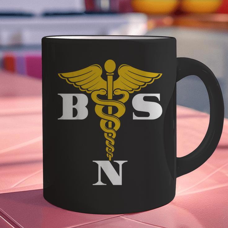 Bachelor Of Science Nursing Graduation Graphic Print Coffee Mug