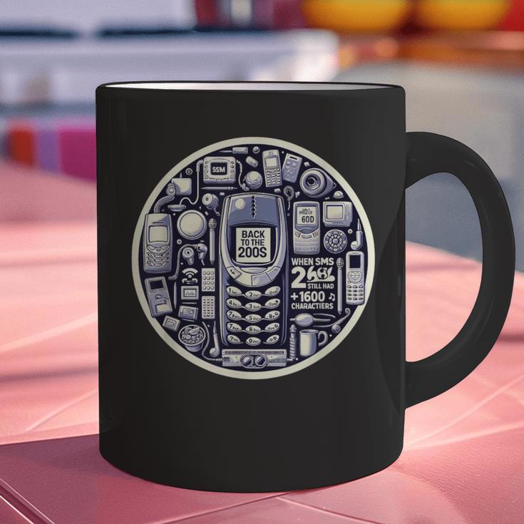 Back To The 2000s Tech Nostalgia Graphic Print Coffee Mug