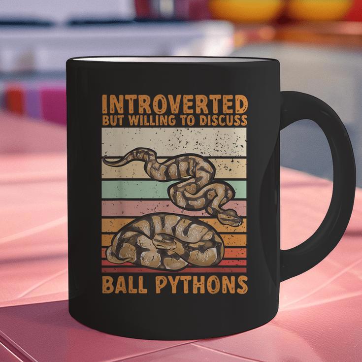 Ball Python Snake Introvert Ball Python Graphic Print Coffee Mug Ball Python Snake Introvert Ball Python Graphic Print Coffee Mug