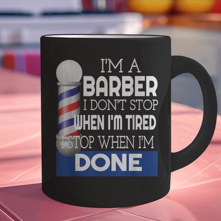 Barber Stylist Barber College Graduation Graphic Print Coffee Mug