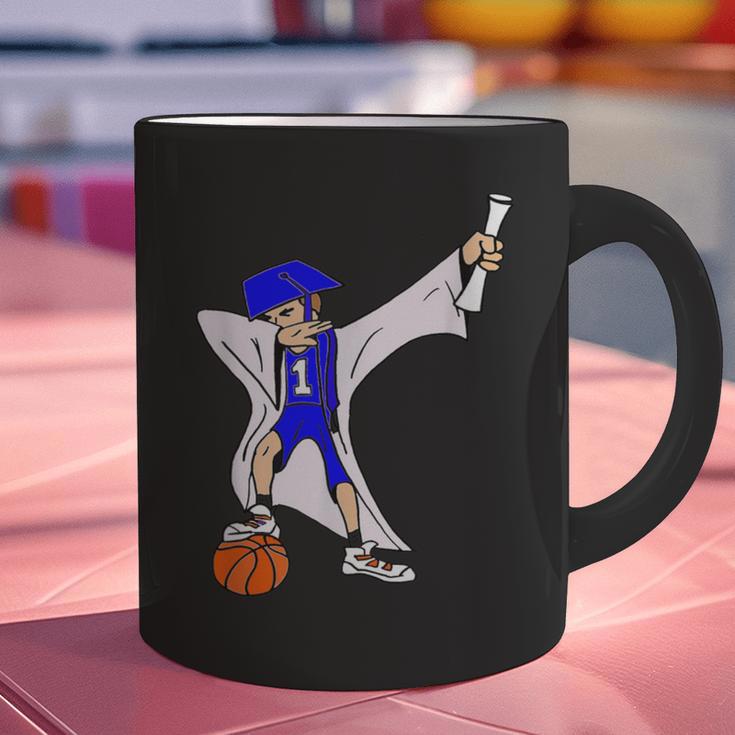 Basketball Dabbing Shirt Senior Graduation Him Her Graphic Print Coffee Mug