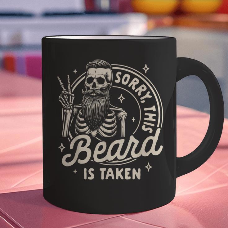 Bearded Dad Daddy Father’s Day Sorry This Beard Is Taken Graphic Print Coffee Mug