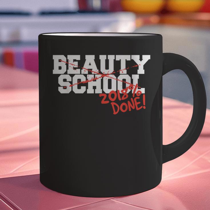 Beauty School Graduation Class Of 2018 Graphic Print Coffee Mug