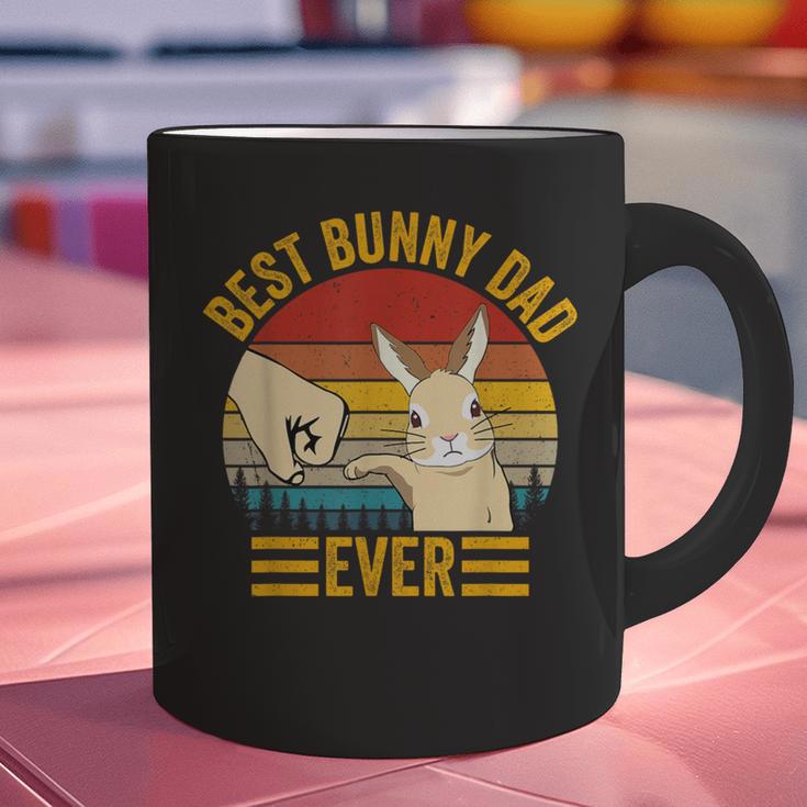 Best Bunny Dad Ever Rabbit Lover Father Pet Rabbit Graphic Print Coffee Mug