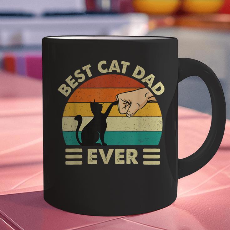 Best Cat Dad Ever Cat Lover Kitten Owner Kitty Graphic Print Coffee Mug