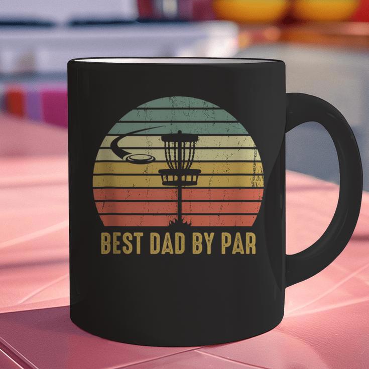 Best Dad By Par Disc Golf Father's Day Graphic Print Coffee Mug