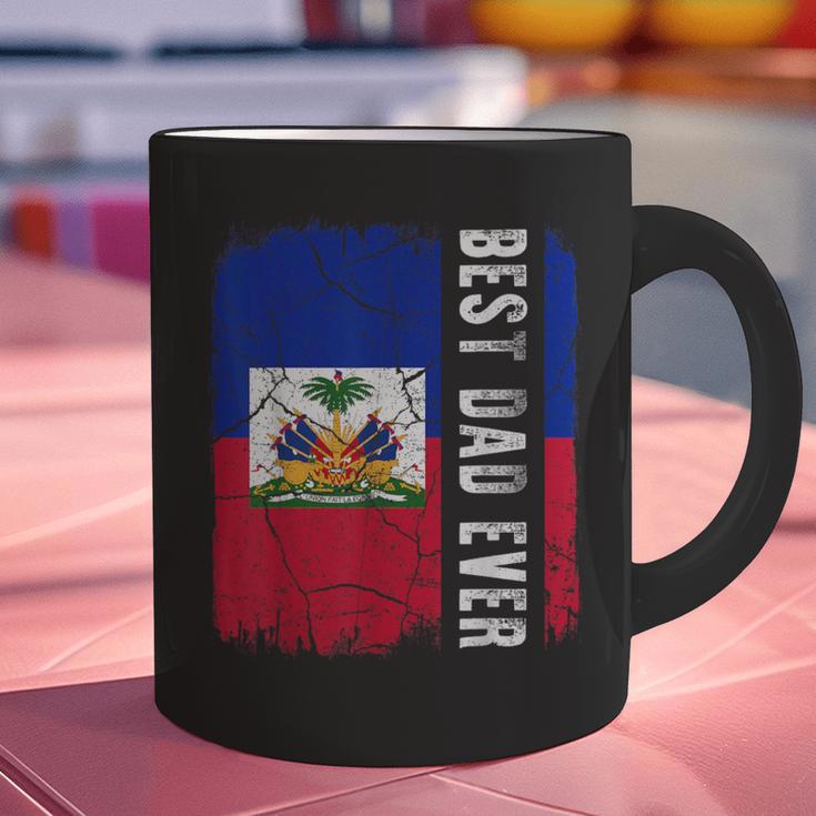 Best Haitian Dad Ever Haiti Daddy Father's Day Graphic Print Coffee Mug